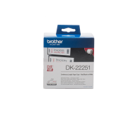 Brother Taśma ciągła papierowa dwukolorowa 62mm (DK22251) - 393718 - zdjęcie 2